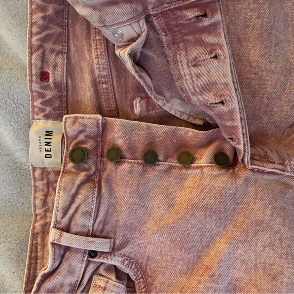 NWT Sezane Brut Sexy jeans in pink size 6 - Picture 8 of 9